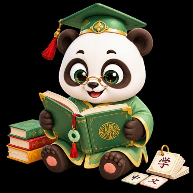 Panda Pinyin Mascot